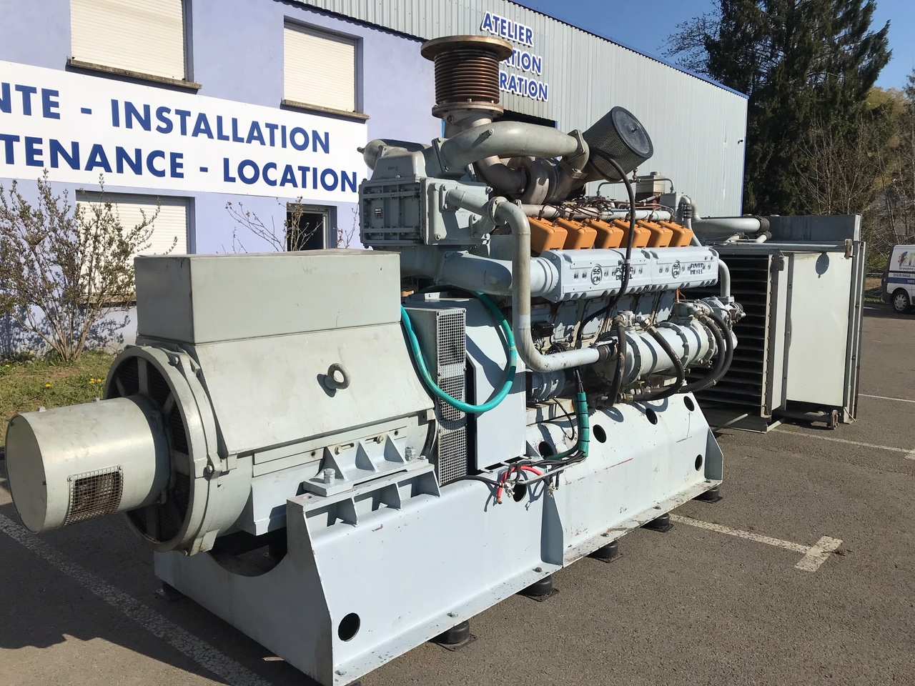 Groupe électrogène d'occasion - SSCM - 850 KVA_5