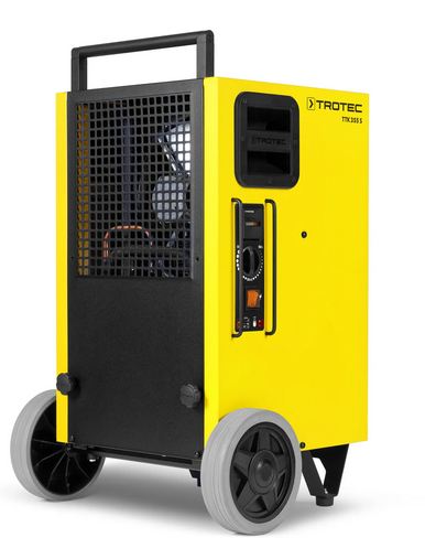 Déshumidificateur professionnel TTK 355 S - Empilable, compteur d'heures intégré et roulettes sans traces_5