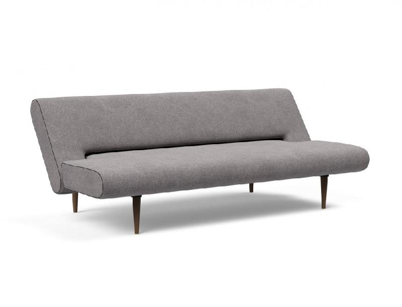 Canapé lit design UNFURL Innovation Living - Convertible 200x120 cm - Tissu Flashtex Light Grey_5