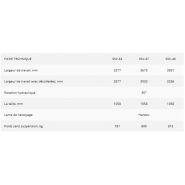 SSV - Lames à neige Padagas pour tracteurs à forte puissance - 3 positions de travail et commande hydraulique_5