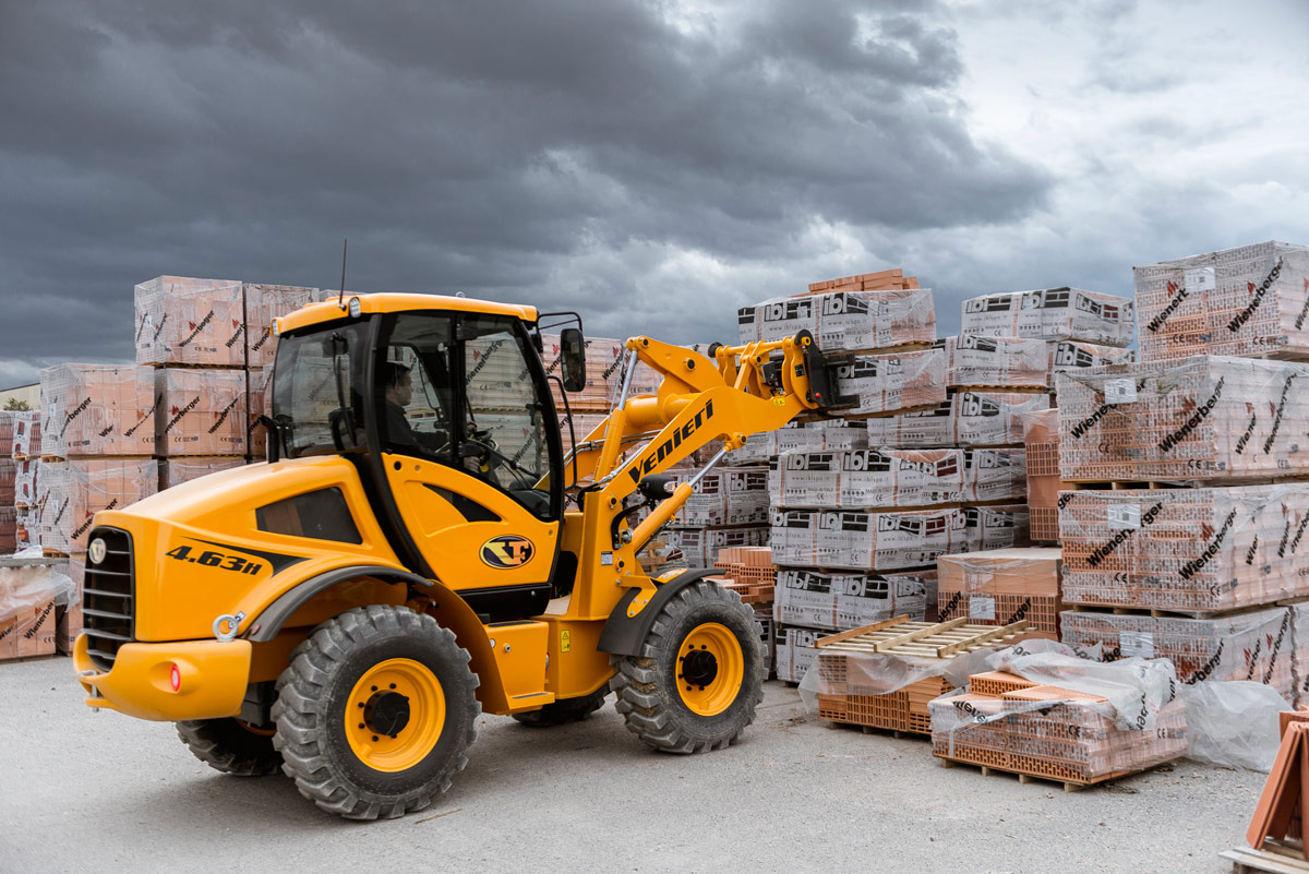 Chargeuse 6,2t Venieri 4.63H - Transmission hydrostatique Bosch Rexroth, Moteur Yanmar, Capacité 1,0-1,7m³_5