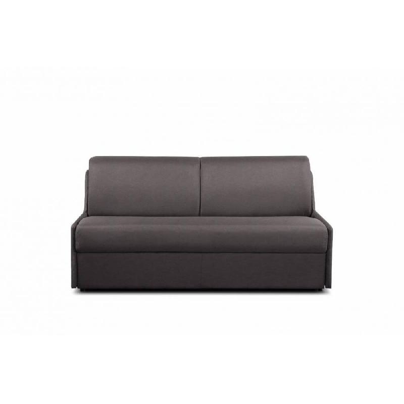 Canapé convertible Monaco - Matelas Memory 20cm - Système express - Sommier à lattes - Microfibre taupe - 120x197 cm_5