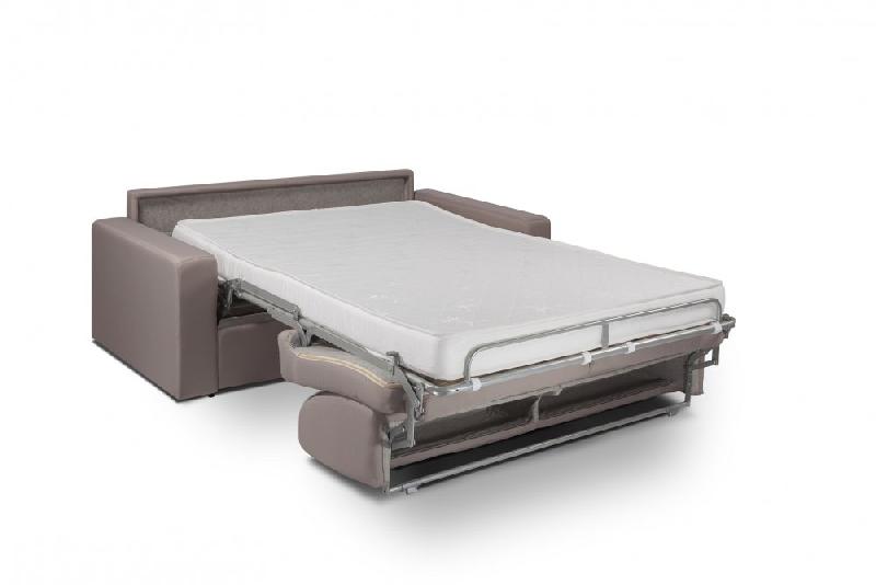 Canapé convertible Midnight Express 120 cm - Matelas 16 cm - Tissu NEO gris silver - Fabrication italienne_5