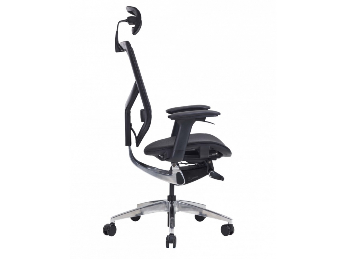 Siège bureautique ergonomique en résille - TECHNO - confort, durabilité et design ajustable_5