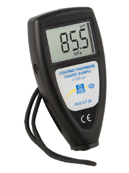 Mesureur de revêtements, avec capteur interne, pour supports ferreux et non ferreux, Plage de mesure: 1250 µm - PCE-CT 28 - PCE INSTRUMENTS_0