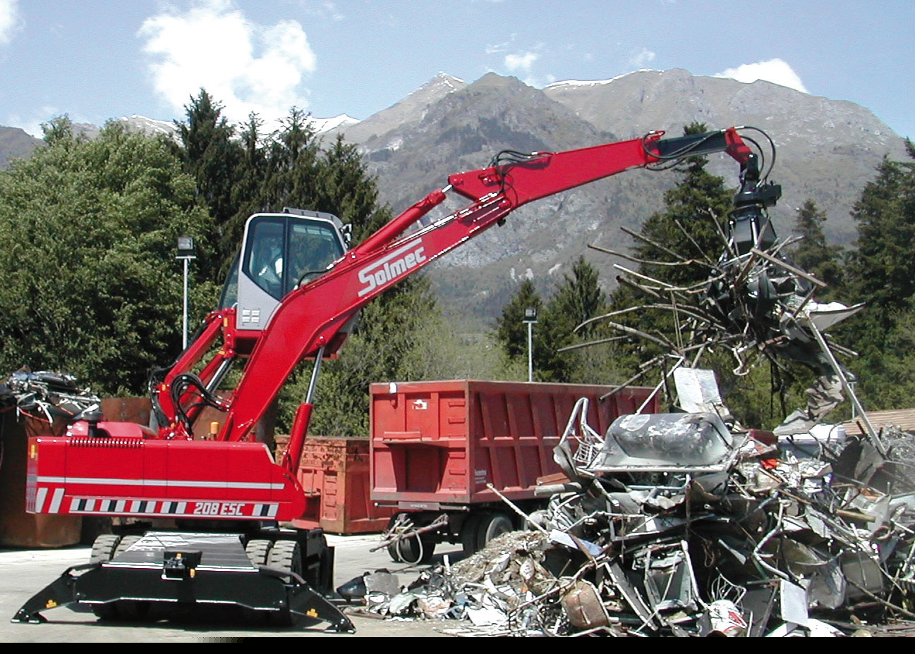 Grappins hydrauliques RV, RVN, RGN Rozzi - Manipulation de matériaux divers_5