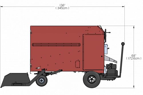 Rovipaille pailleuse agricole - rovibec - pour balles rondes_5