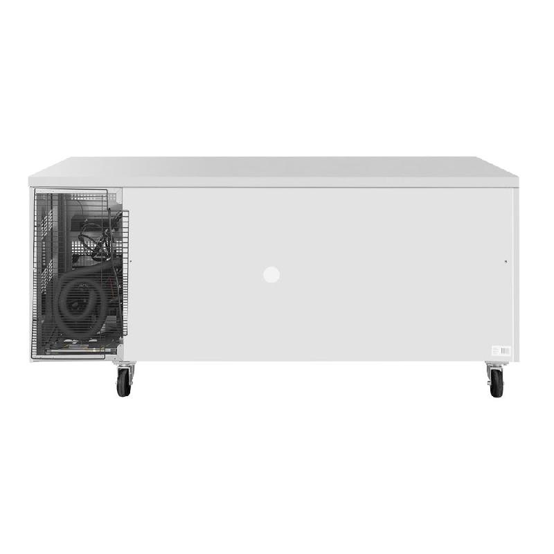 Table réfrigérée positive centrale - 2 portes et 2 tiroirs - Profondeur 700 | Série U | Polar - UA109_5