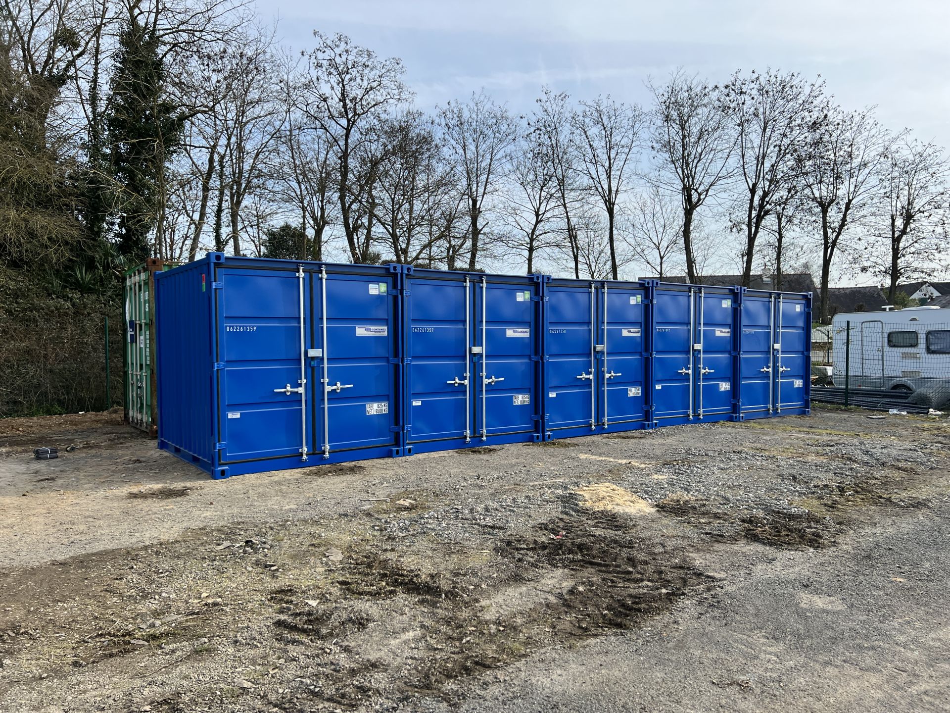 Container d'entreposage 10 pieds neuf - Disponible en 6, 8, 9, 15 et 20 pieds - Plancher bois ou acier, superposable_5