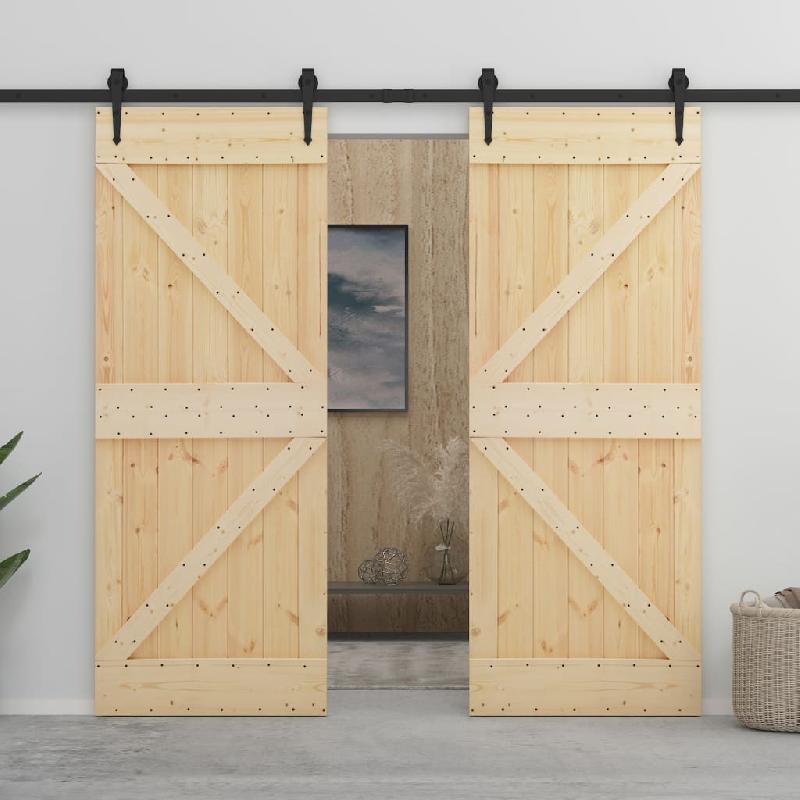 Vidaxl porte 80x210 cm bois de pin massif 289107_5