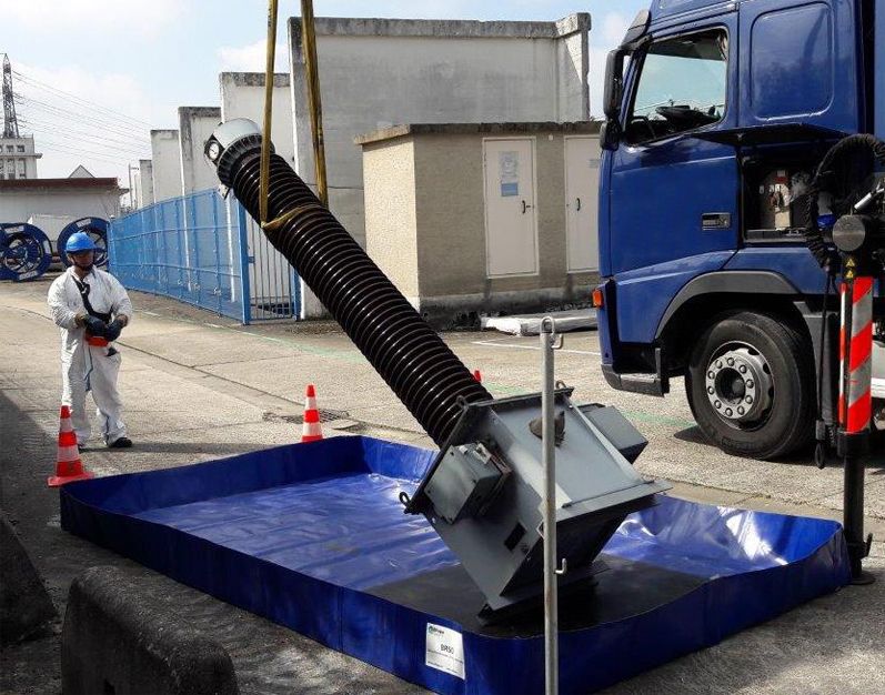 Bacs de rétention souples autoportants ou avec équerres - 45 à 85000L sur mesure - Fabrication française_5