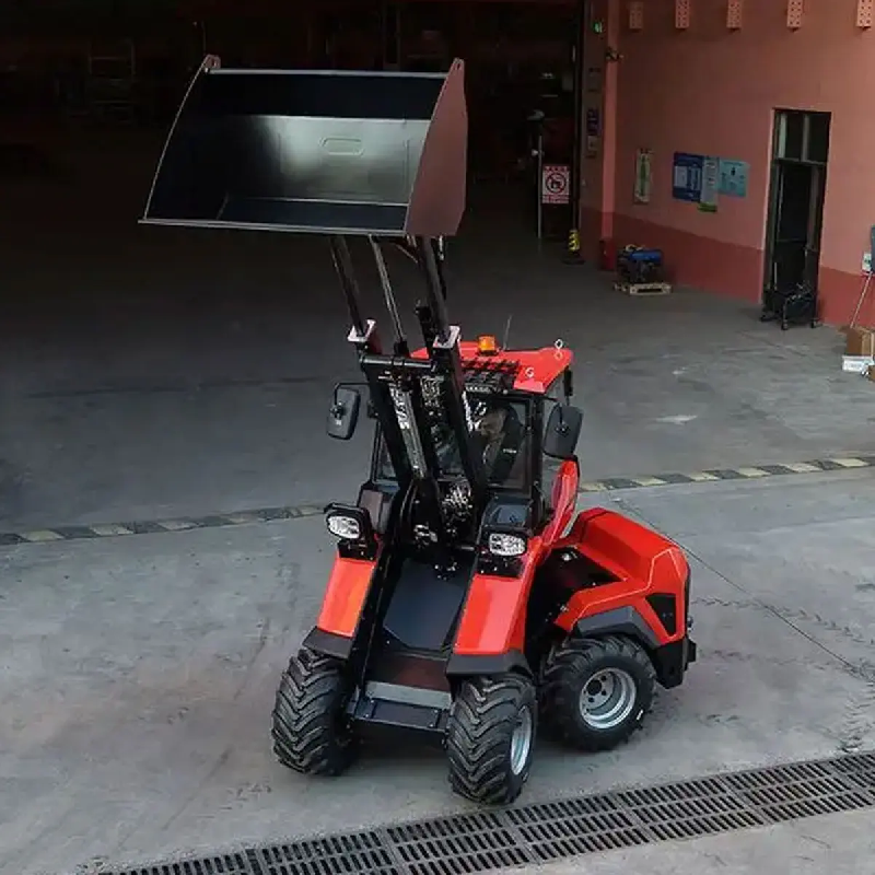 Chargeuse articulée ERW1230T Kubota 4 roues motrices_5