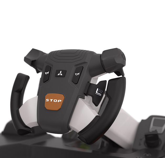 Chariot préparateur de commandes au sol VELIA ES OPB12N2F - 1200 kg - électrique - fourches élevables_5