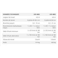 Lamiers LRS 4002 & 4802 - GreenTec - performance et rendement élevés, précision de coupe, transmission POWER DRIVE_5