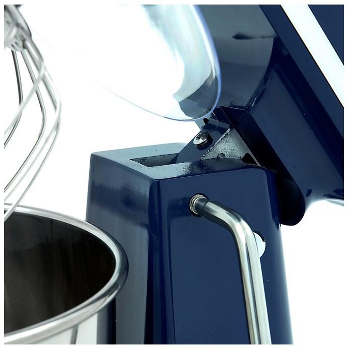 Mixer planétaire - 7 L - jusqu'à 2 kg de pâte - bleu acier | Maxima - 09360790_5