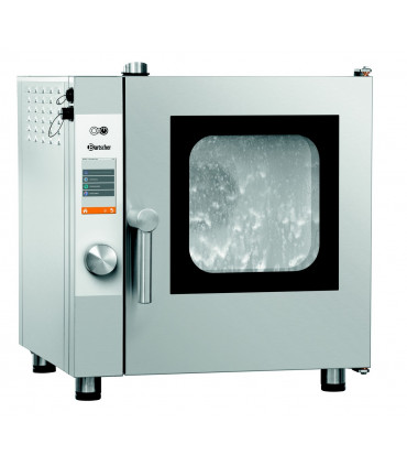 Four mixte à vapeur professionnel avec système de nettoyage automatique, avec temps de cuisson réduit jusqu'à 33% - p-5230drs réf. 117672 bartscher_5