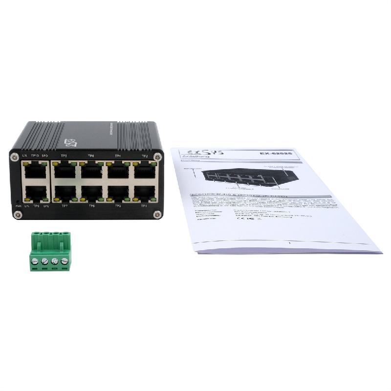 EXSYS EX-62025 Switch Ethernet industriel à 10 ports_5