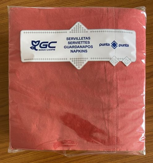 SERVIETTES 2PLIS gomacamps PUNTA&PUNTA 40x40 paquet de 100_5