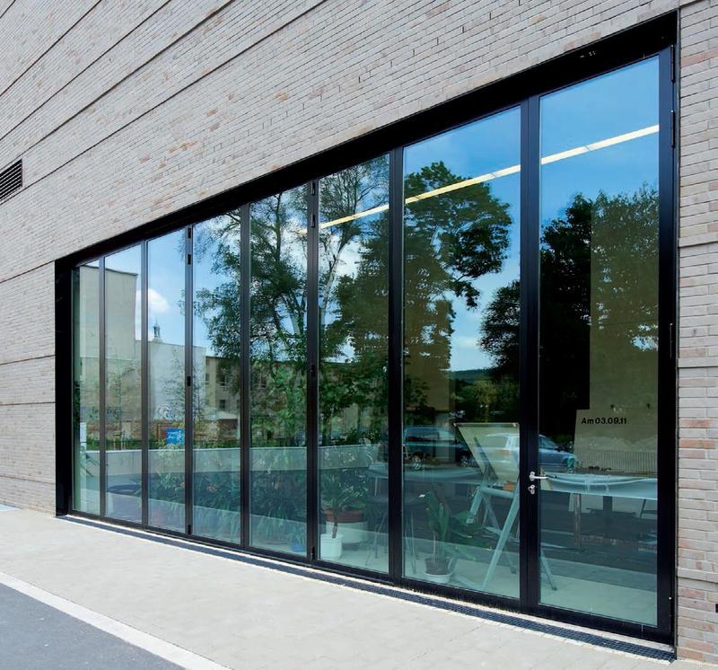 Portes accordéon et coulissantes - Cloisons accordéon en acier Janisol ou ECO 60_5