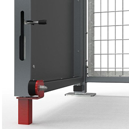 Abri vélos sécurisé - capacité jusqu'à 6 vélos - structure acier galvanisé - modèle L_5