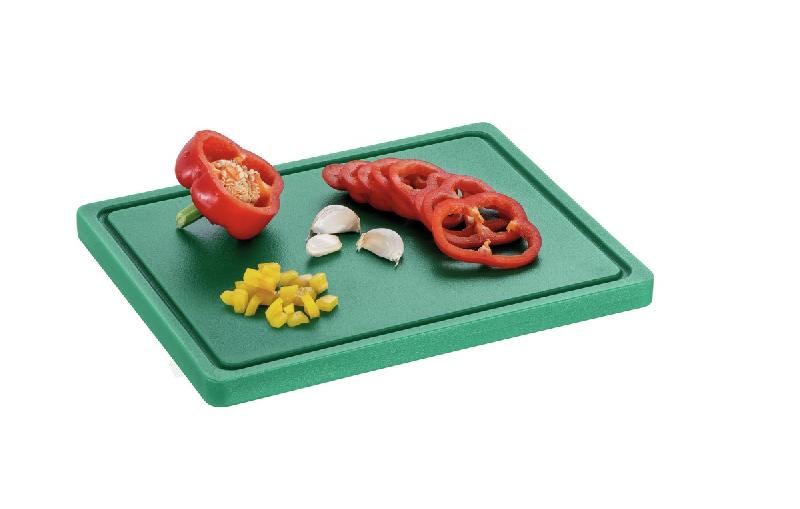 Planche à découper PRO 32x26 W-R A120528 Bartscher - Vert_5