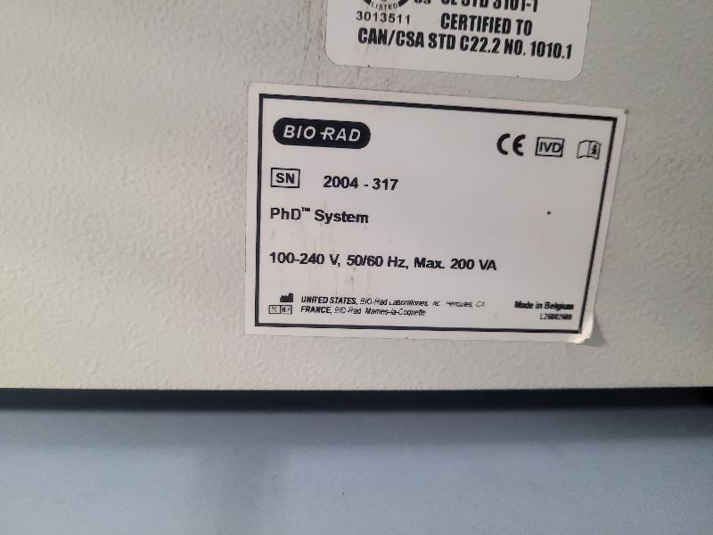 Analyseur de laboratoire Bio-Rad Phd System pour pièces_5