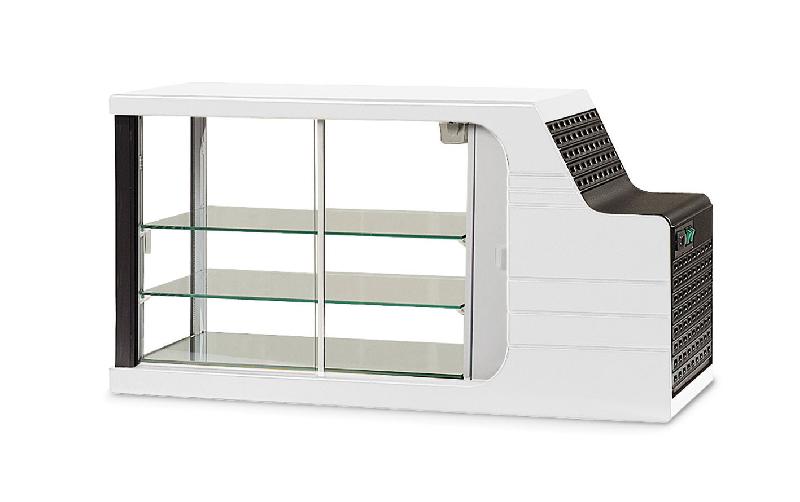 Vitrine réfrigérée de comptoir 120L SCAIOLA - Gris_5
