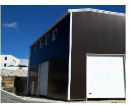 Hall préfabriqué extensible pour événements divers