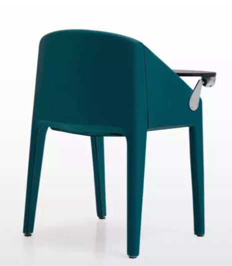 Chaise de conférence pliable avec tablette et roulettes - Tissu Xtreme ultra résistant - Modèle 'Hyway'_5