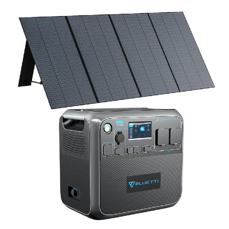 BLUETTI AC200P + PV350 Groupe électrogène solaire - AC200P + 1 Panneau Solaire PV350_5