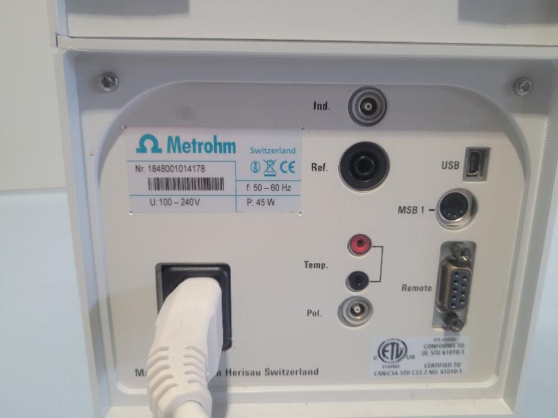 METROHM 848 Titrino plus Titrateur_5