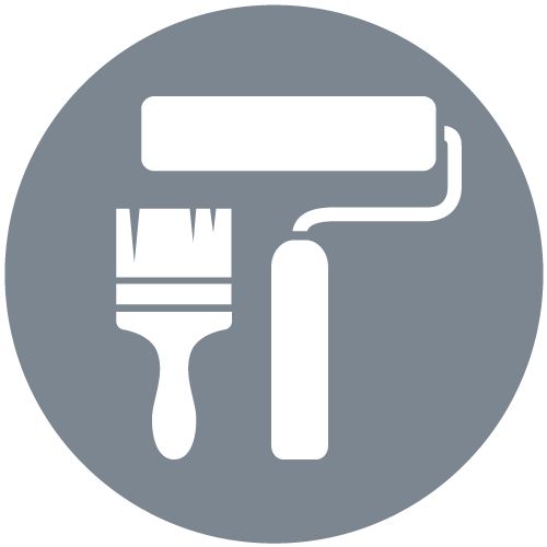 Peinture compatible avec ciment et plâtre