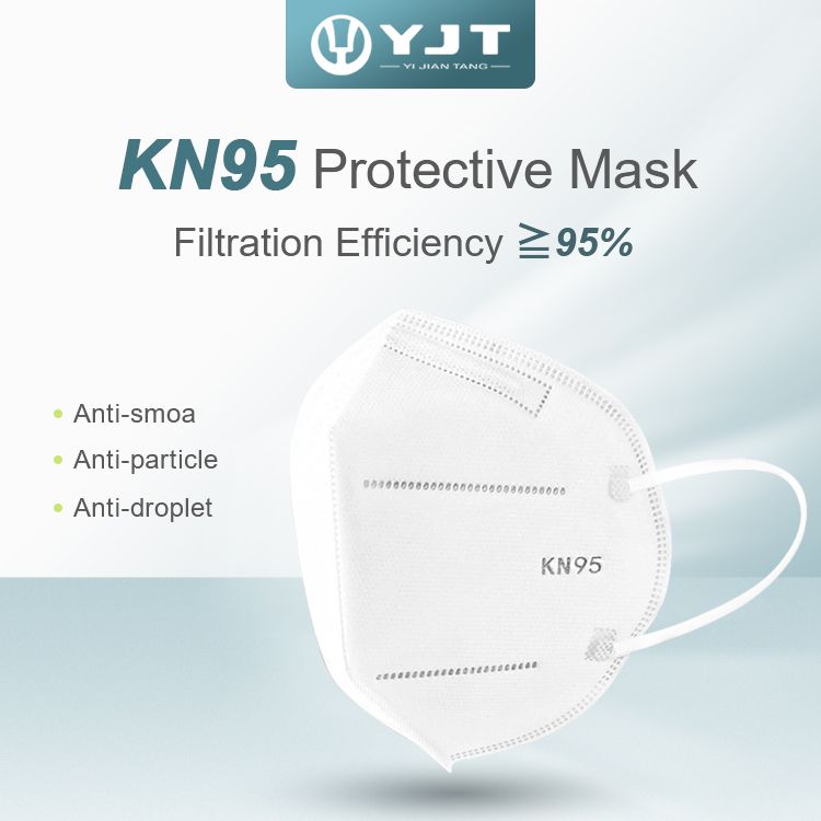 Kn95 - masque FFP2 YJT - antibactérien avec filtration 95% et 4 couches de protection_5
