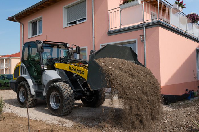 Mini chargeuse sur roues Kramer 8095 - 4,9 tonnes - moteur Deutz 75 Ch - godet 0,95 m³_5