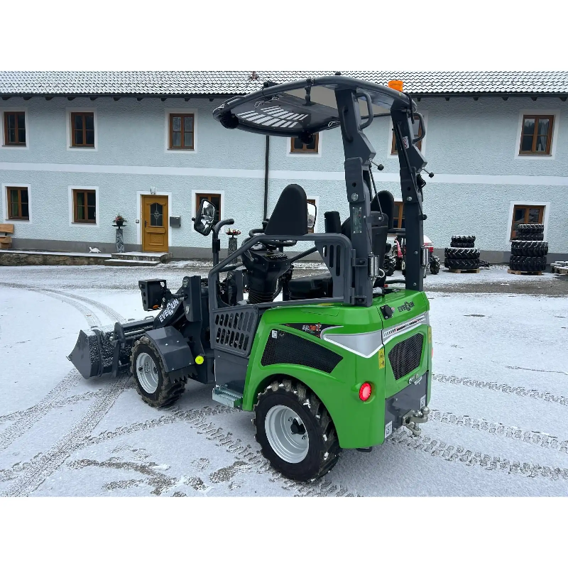 Chargeuse Electrique Everun ER08E - Zero Emission - 4 Roues Motrices_5