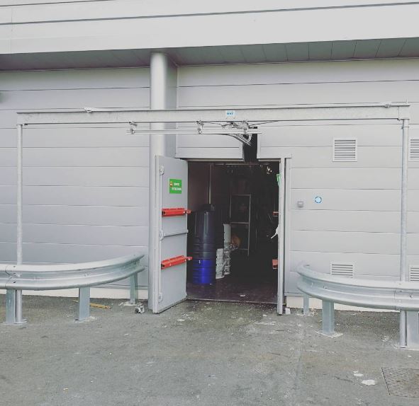 Porte de chambre froide inox bouchonné ou brossé - sur-mesure_5