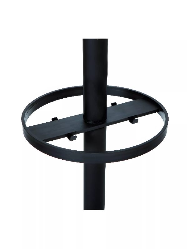 Porte manteau design sur pied noir STAN_5
