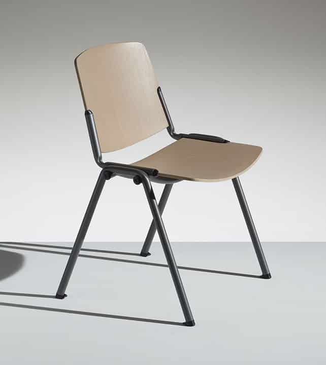 Chaise empilable  new modulamm  avec design indémodable pour salles de réunion, salles de classe, salles d'attente_5