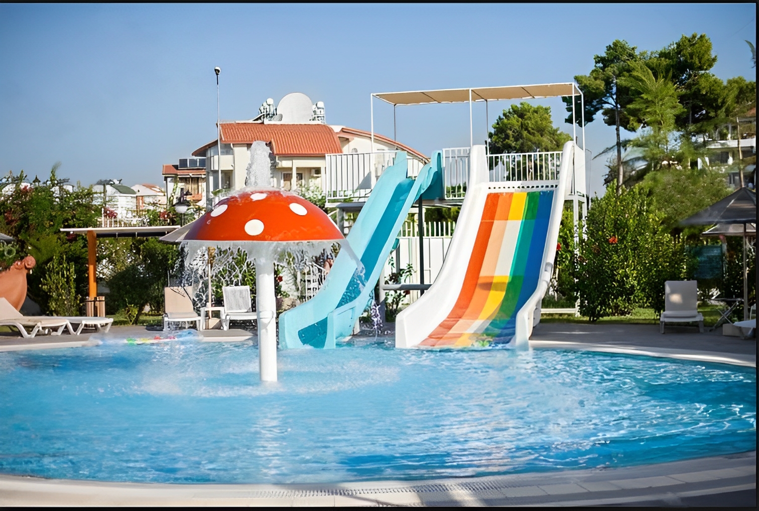 Structure de jeux aquatiques pour enfants et adultes