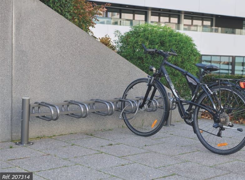 Support vélos modulaire, décoratif et fonctionnel - 3 ou 6 places, simple ou double face - LIGNE PROVINCE_5