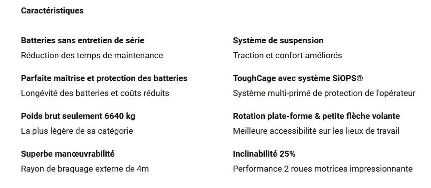 Hr21 2x4 nacelle élévatrice automotrice articulée - niftylift - hauteur de travail 20.8m_5
