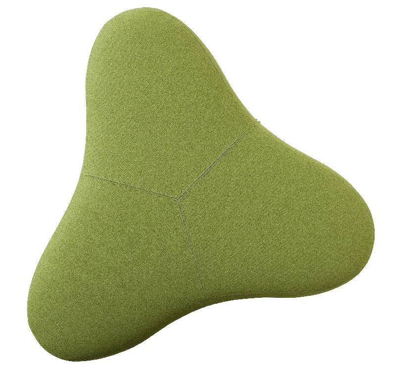 Pouf Chat - SOFTLINE - Feld Jaune, Petit_5