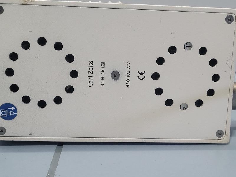 Zeis Axioplan, source de lumière pour microscope HBO 100 W/2 avec 2_5