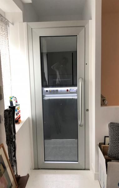 Ascenseur privatif autoportant - Hamon - Charge 340-400 kg - Course max 3,6 m - Norme EN 81-41_5