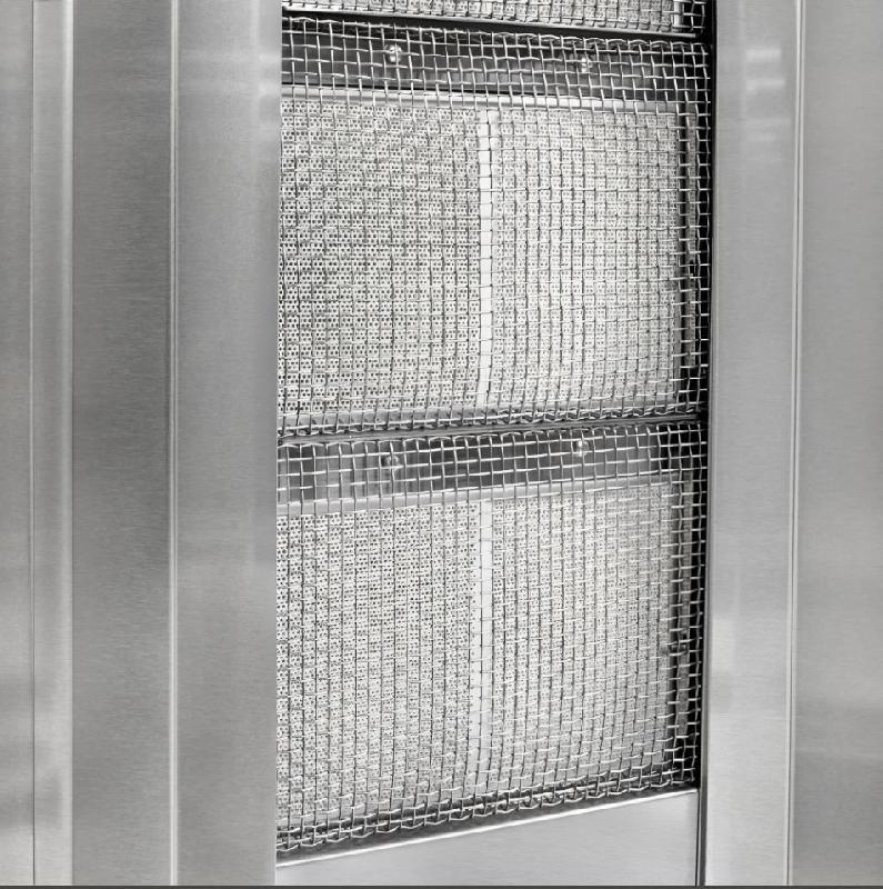 Grill Döner kebab gaz double 2x4 brûleurs max 120 kg avec tôle de protection - moteur en bas_5
