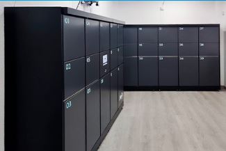 Casiers intelligents pour bagages et valises - H30 Super petit - Accès pratique pour petits objets personnels_6