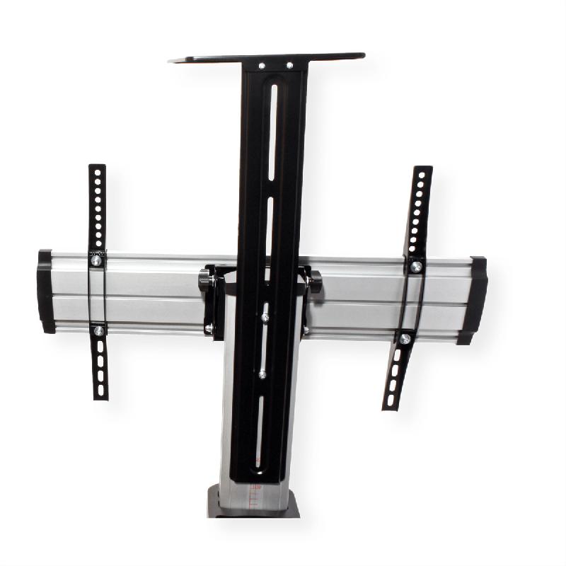 ROLINE Support LCD/TV sur roues, jusqu'à 50kg, argent_5