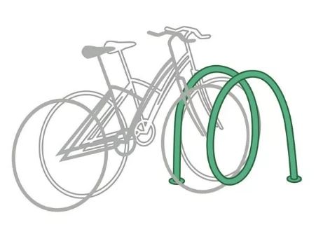 Support vélos et trottinettes VelSpir 3 - 3 à 4 places - gain de place, multi-usages, sécurisé, fabriqué en France_5