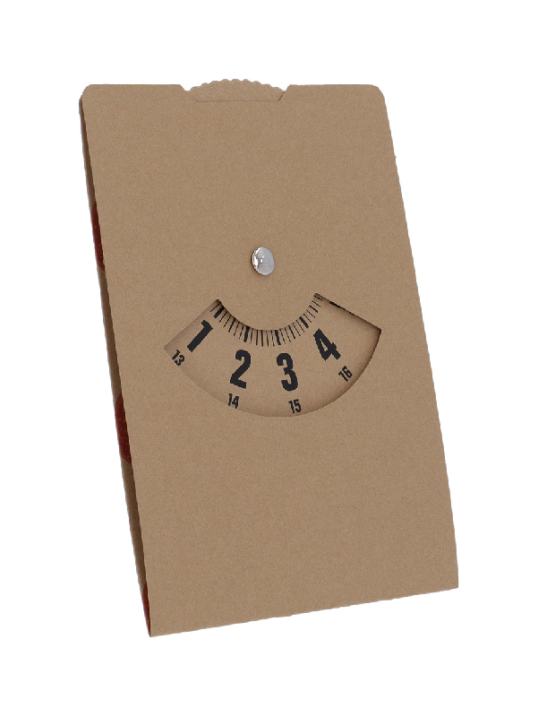 Disque de stationnement en papier kraft - impression incluse - minimum 100 pièces_5