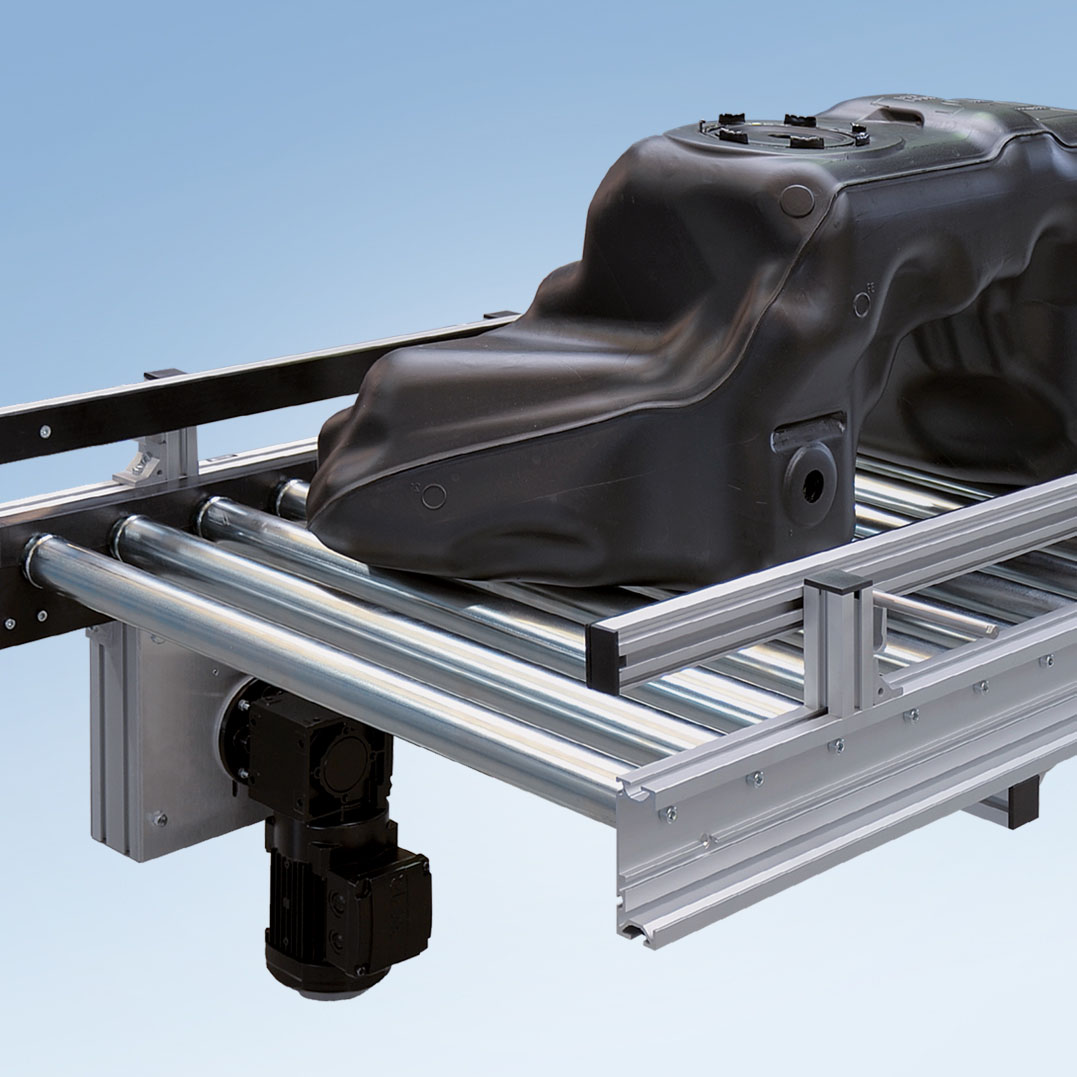 Convoyeur à rouleaux motorisé - courroie tangentielle pour environnements sales ou graisseux - RBT-P 2255 - MK Technology Group_5